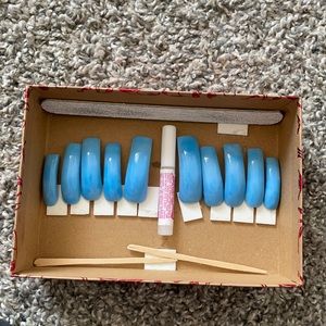 HOT GIRL PRESS ON NAILS SAWEETIE / CARDI B length